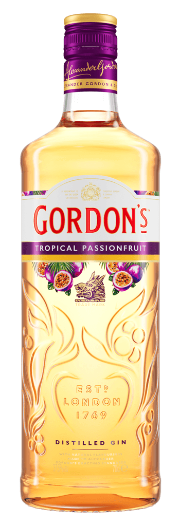 Gin Gordon´s Tropical Passion Fruit 37,5% 0,7L