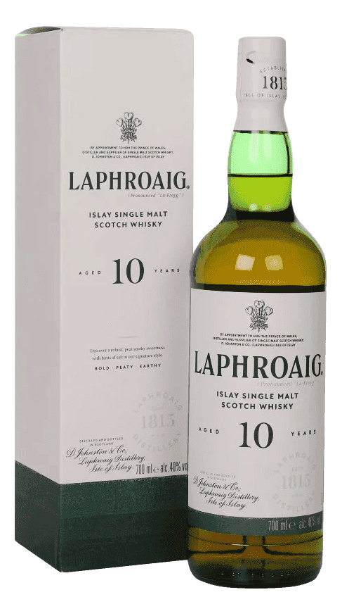 Laphroaig 10Yo 40% 0,7L Krabička